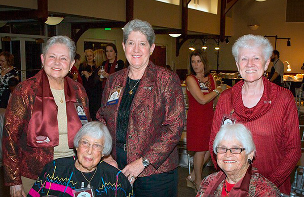 Alicia Crew with fellow participants at Backstage Pass 2019